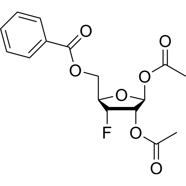 1,2-Di-O-acetyl-5-O-benzoyl-3-deoxy-3-fluoro-D-ribofuranose 159099-24-8